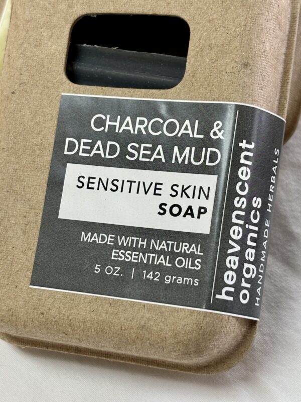 Charcoal & Dead Sea Mud Soap - Image 2