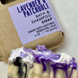 Charcoal and Lavender Soap